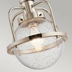 Triocent Dual Mount Ceiling Light In Polished Nickel Finish QN-TRIOCENT-P-PN