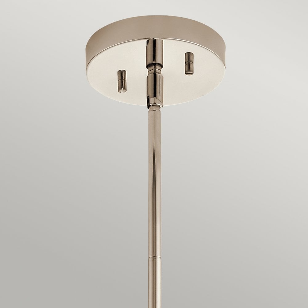 Triocent Dual Mount Ceiling Light In Polished Nickel Finish QN-TRIOCENT-P-PN