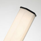 Facet Single LED Wall Light In Matte Black Finish QN-FACET-LED1-BK-BATH