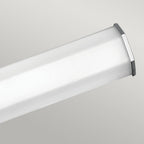 Facet 2 Light LED Wall Light In Polished Chrome Finish QN-FACET-LED2-PC-BATH