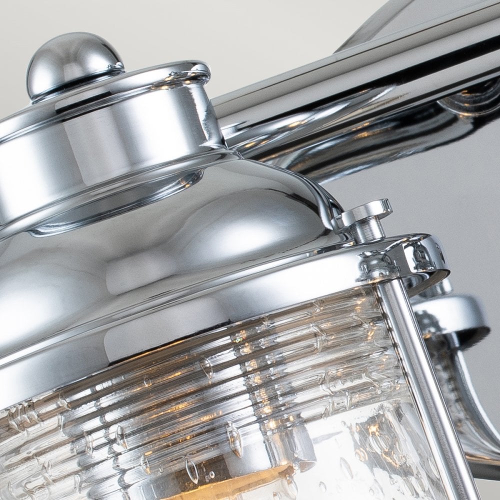 Ashland Bay 4 Light Wall Light In Polished Chrome Finish QN-ASHLANDBAY4-PC-BATH