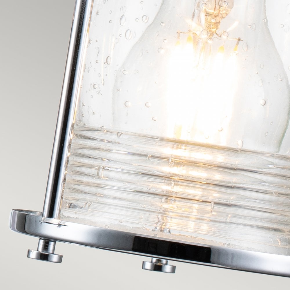 Ashland Bay 3 Light Wall Light In Polished Chrome Finish QN-ASHLANDBAY3-PC-BATH