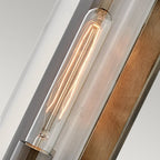 Pearson Outdoor Medium Wall Lantern In Painted Burnished Bronze Finish QN-PEARSON-M-BU