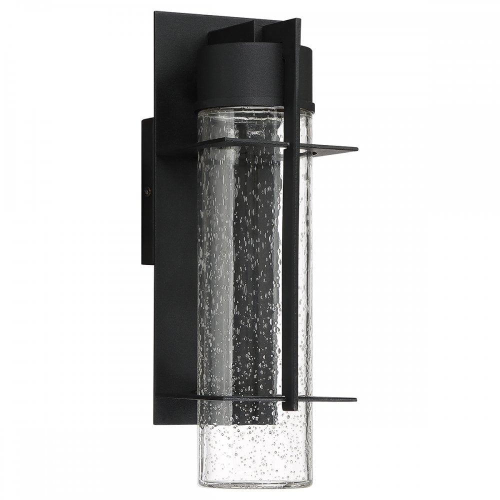 Eames Medium LED Wall Lantern In Earth Black Finish QN-EAMES-LED-M-EK