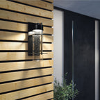Eames Large LED Wall Lantern In Earth Black Finish QN-EAMES-LED-L-EK
