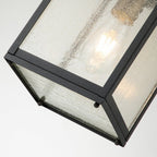 Lahden Exterior Medium Chain Lantern In Weathered Zinc Finish QN-LAHDEN8-M-WZC