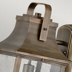 Grant Large Exterior Wall Lantern In Painted Burnished Bronze Finish QN-GRANT-L-BU
