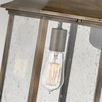 Grant Large Exterior Wall Lantern In Painted Burnished Bronze Finish QN-GRANT-L-BU