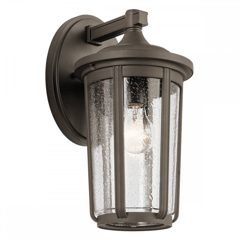 Fairfield Large Outdoor Wall Lantern In Olde Bronze Finish QN-FAIRFIELD-L-OZ