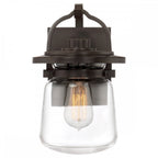 Lasalle Small Wall Lantern In Western Bronze Finish QN-LASALLE-S-WT