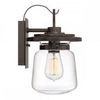 Lasalle Small Wall Lantern In Western Bronze Finish QN-LASALLE-S-WT