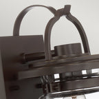 Lasalle Small Wall Lantern In Western Bronze Finish QN-LASALLE-S-WT