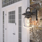 Lasalle Medium Wall Lantern In Western Bronze Finish QN-LASALLE-M-WT