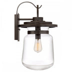Lasalle Large Wall Lantern In Western Bronze Finish QN-LASALLE-L-WT