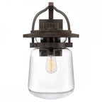 Lasalle Large Wall Lantern In Western Bronze Finish QN-LASALLE-L-WT