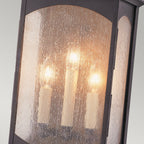 Market Square 3 Light Outdoor Wall Lantern In Oil Rubbed Bronze Finish QN-MARKET-SQUARE-L