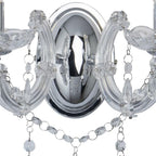Marie Therese Classic Twin Wall Light In Polished Chrome Finish 399-2