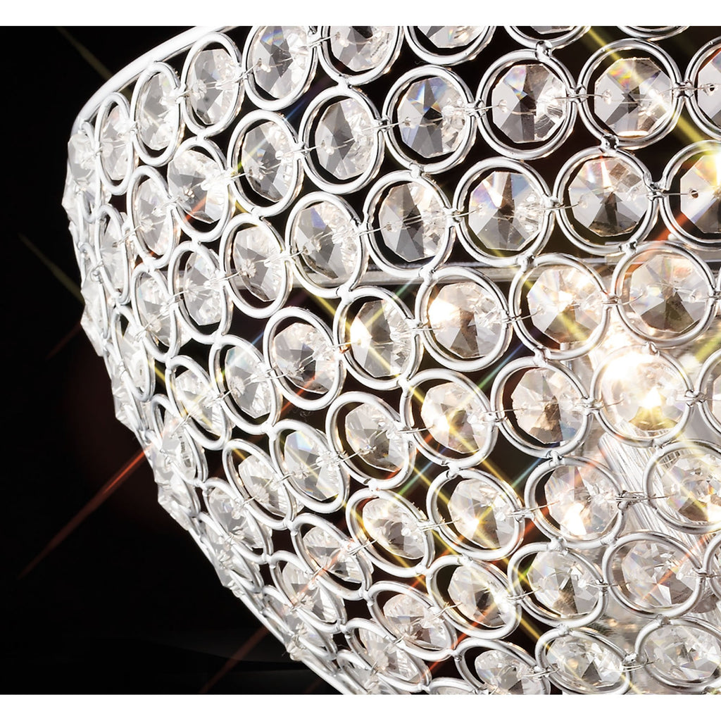 IL30198 Ava 2 Light Crystal Wall Light