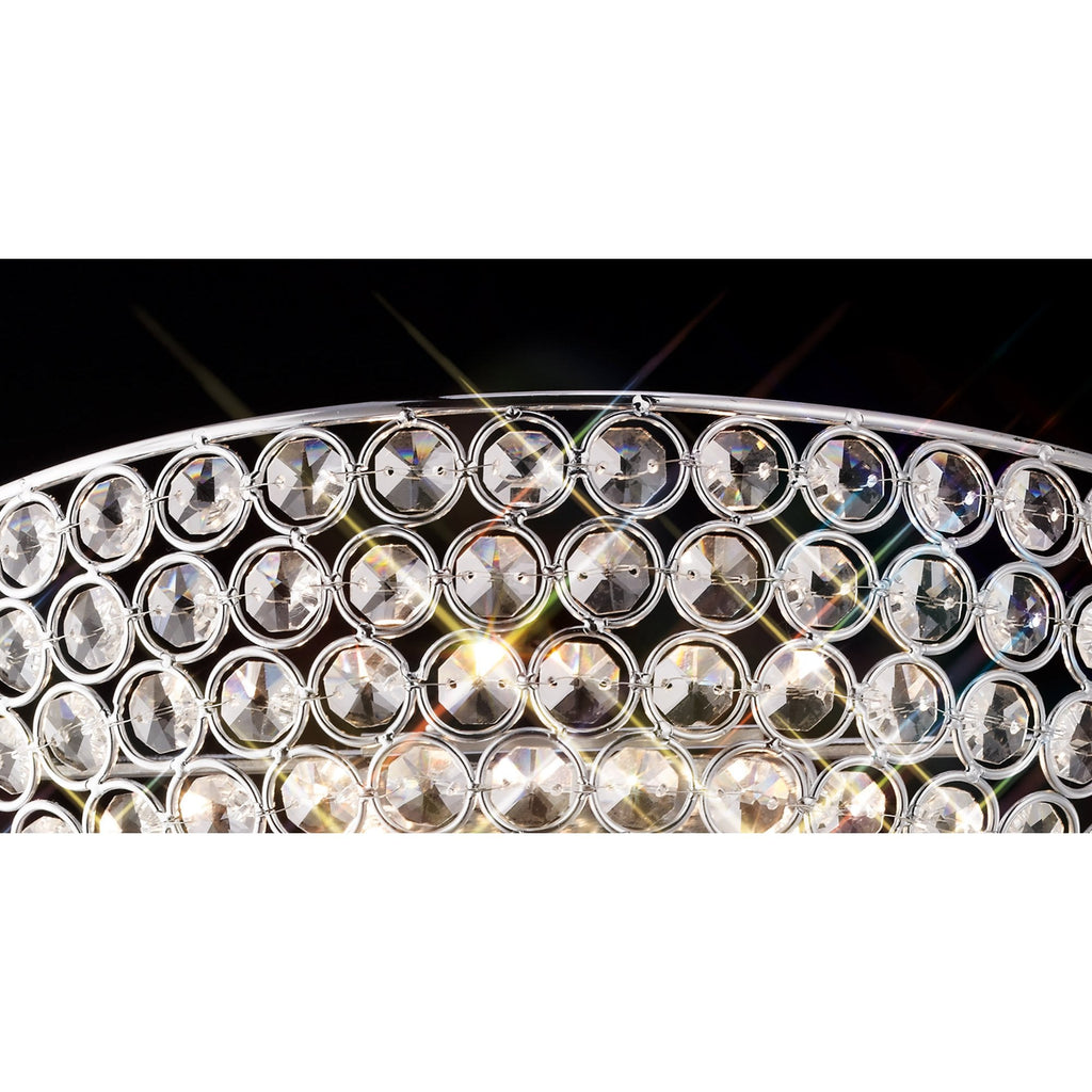 IL30198 Ava 2 Light Crystal Wall Light