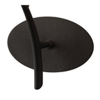 M1154/S Eve 1 Lt Anthracite Switched Wall Lamp With Ivory Shade