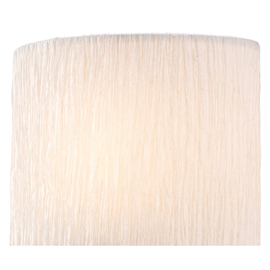 M1154/S Eve 1 Lt Anthracite Switched Wall Lamp With Ivory Shade
