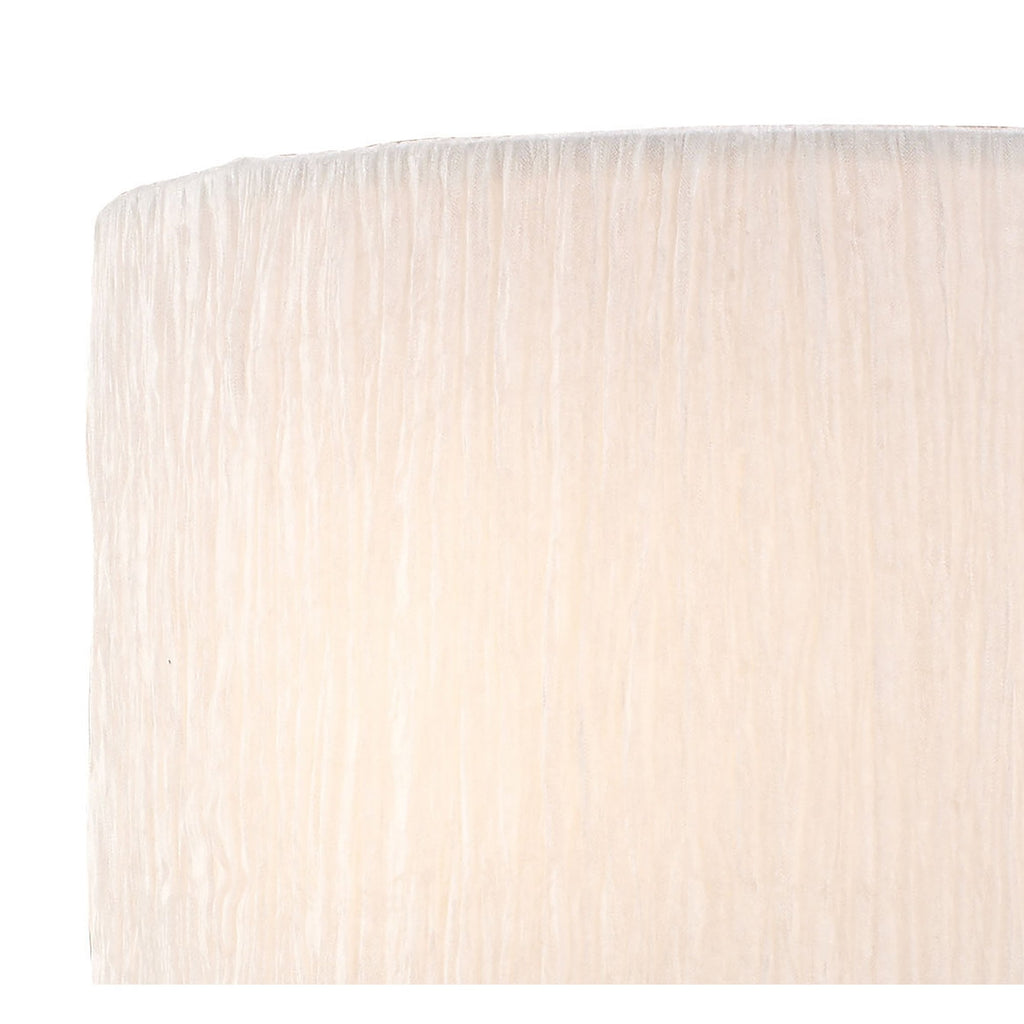M1134/S Eve 1 Lt Chrome Switched Wall Lamp With Ivory Shade