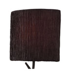 M1154/BS Eve 1 Light Anthracite Wall Lamp With Black Shade