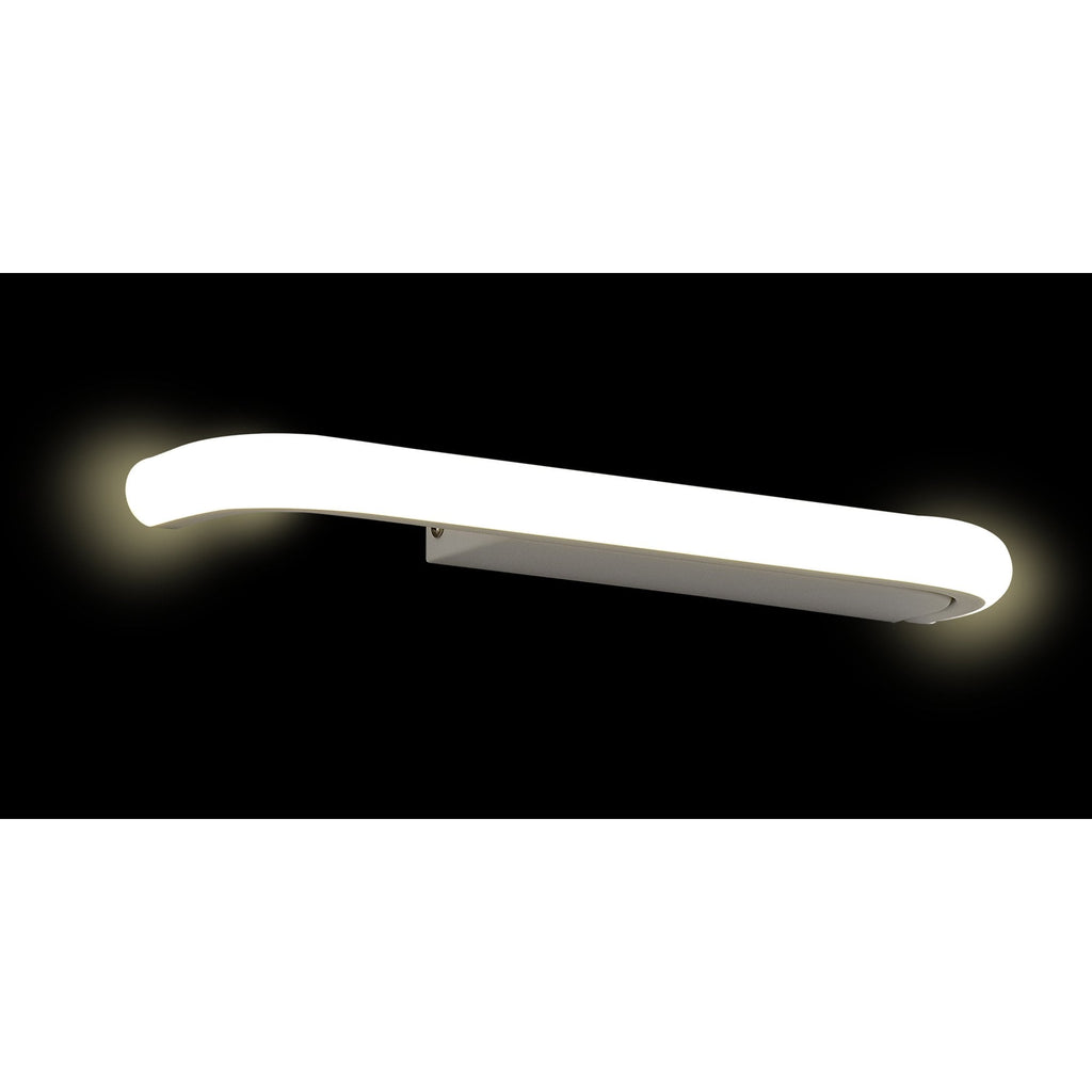 Tenerife Modern LED Shelf Wall Light In White Finish With USB Port M6870