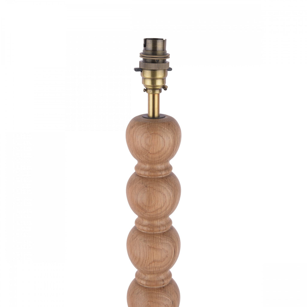 Maria Wooden Floor Lamp Base In Antique Brass Finish LA3756213-Q