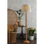 Maria Wooden Floor Lamp Base In Antique Brass Finish LA3756213-Q