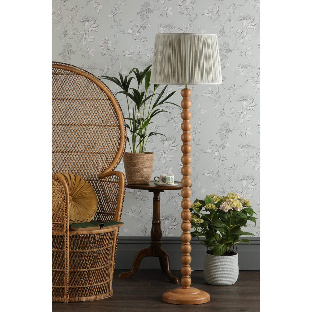 Maria Wooden Floor Lamp Base In Antique Brass Finish LA3756213-Q
