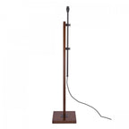 Burdale Adjustable Floor Lamp Base Only In Dark Wood Finish LA3756225-Q