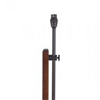 Burdale Adjustable Floor Lamp Base Only In Dark Wood Finish LA3756225-Q