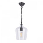Ockley Bottle Shaped Ceiling Pendant Light In Matt Black Finish LA3756227-Q