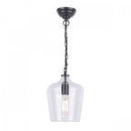 Ockley Bottle Shaped Ceiling Pendant Light In Matt Black Finish LA3756227-Q