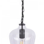 Ockley Bottle Shaped Ceiling Pendant Light In Matt Black Finish LA3756227-Q