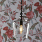 Ockley Bottle Shaped Ceiling Pendant Light In Matt Black Finish LA3756227-Q