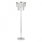 Angel 6 Light Crystal Floor Lamp In Polished Chrome Finish ANG4908