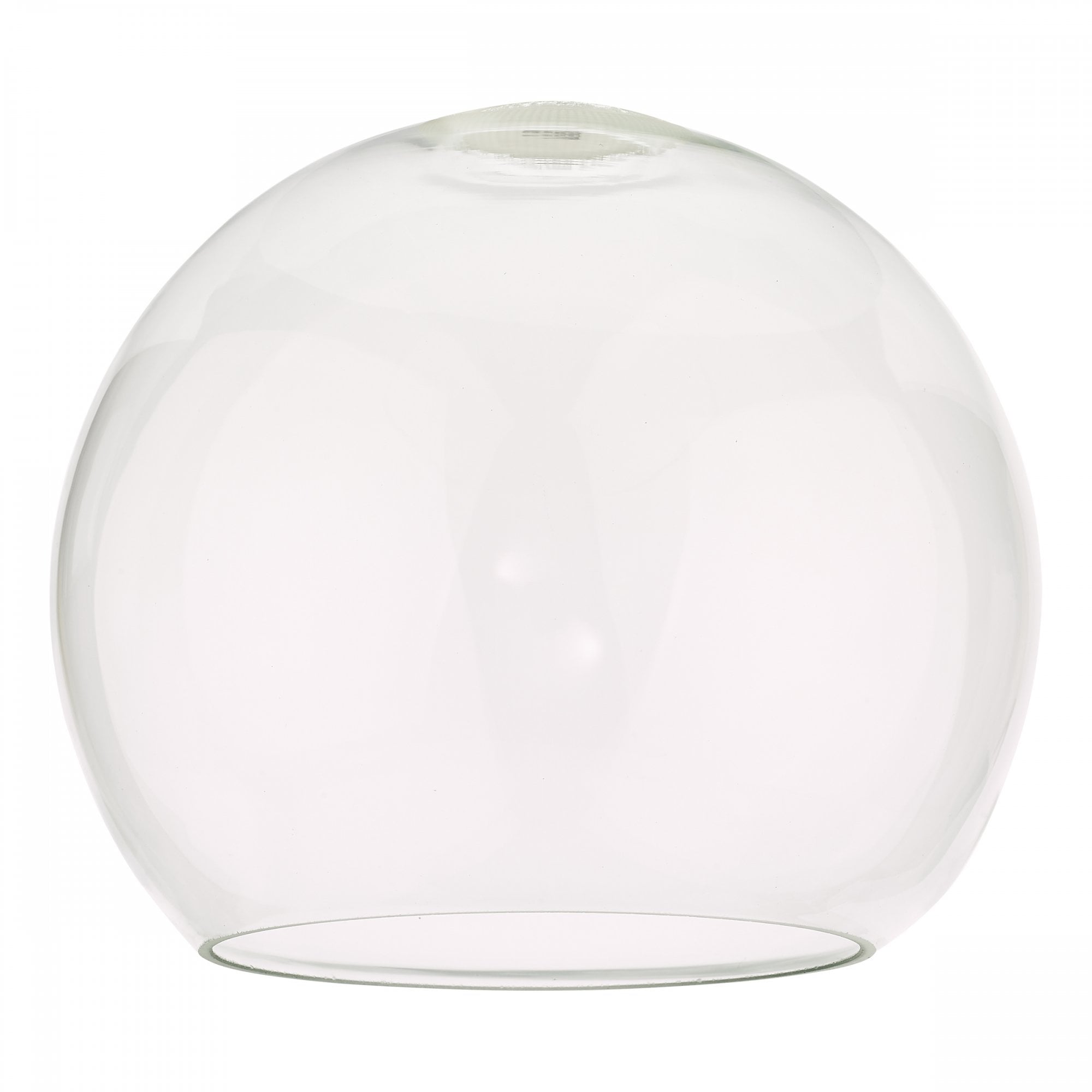 Easy Fit Open Round Clear Glass Shade ACC871