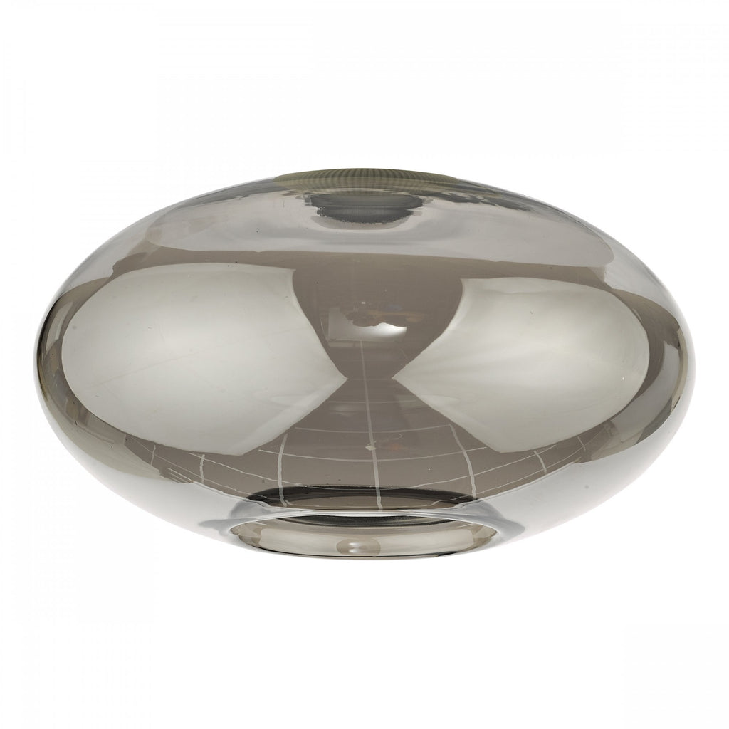 Aiden Contemporary Easy Fit Shade In Smoked Glass AID6510A