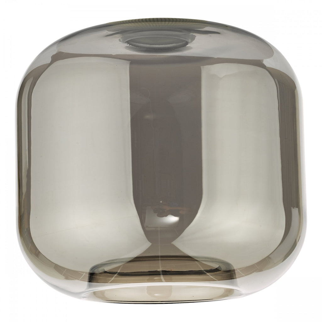 Aiden Contemporary Easy Fit Shade In Smoked Glass AID6510B