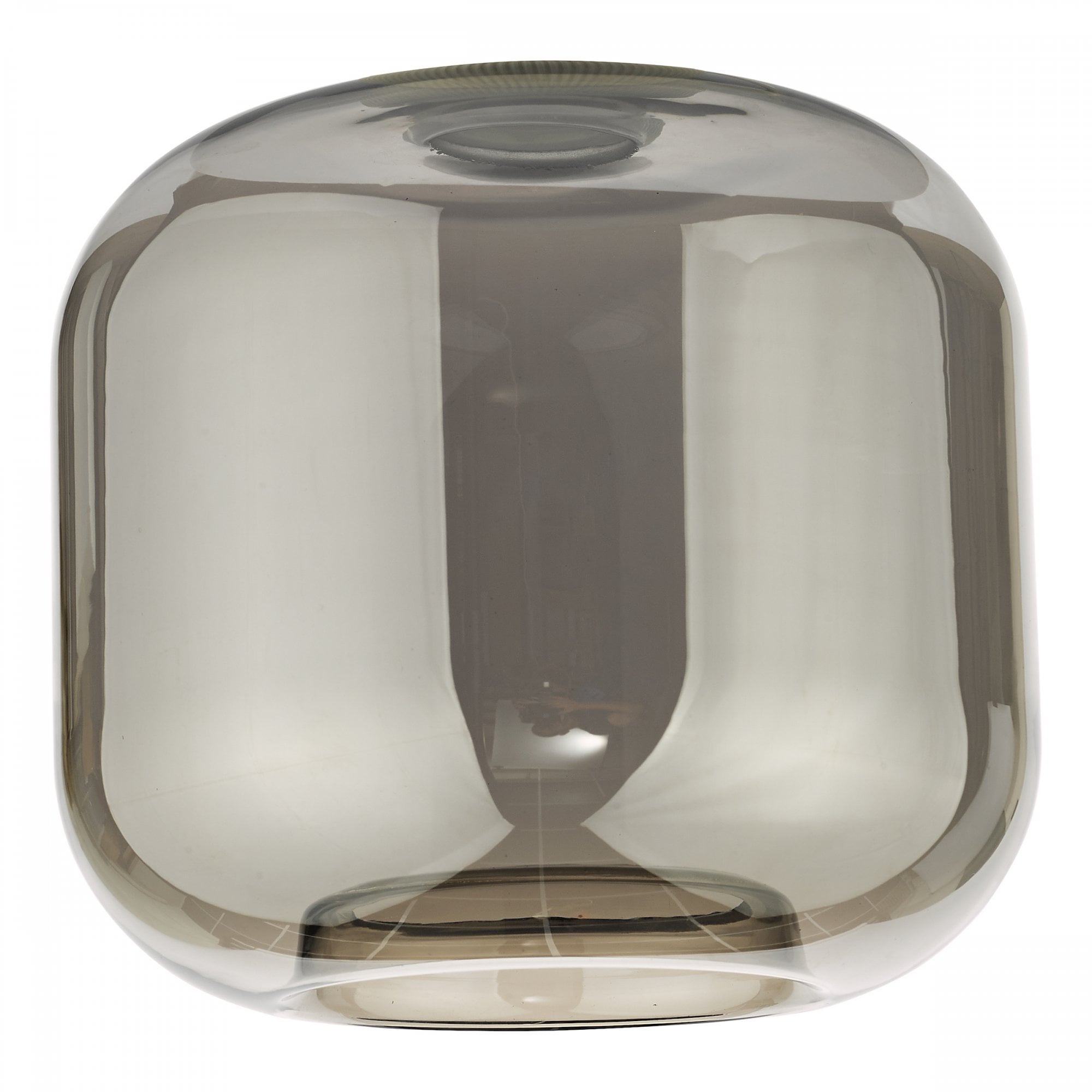 Aiden Contemporary Easy Fit Shade In Smoked Glass AID6510B
