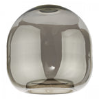 Aiden Contemporary Easy Fit Shade In Smoked Glass AID6510C