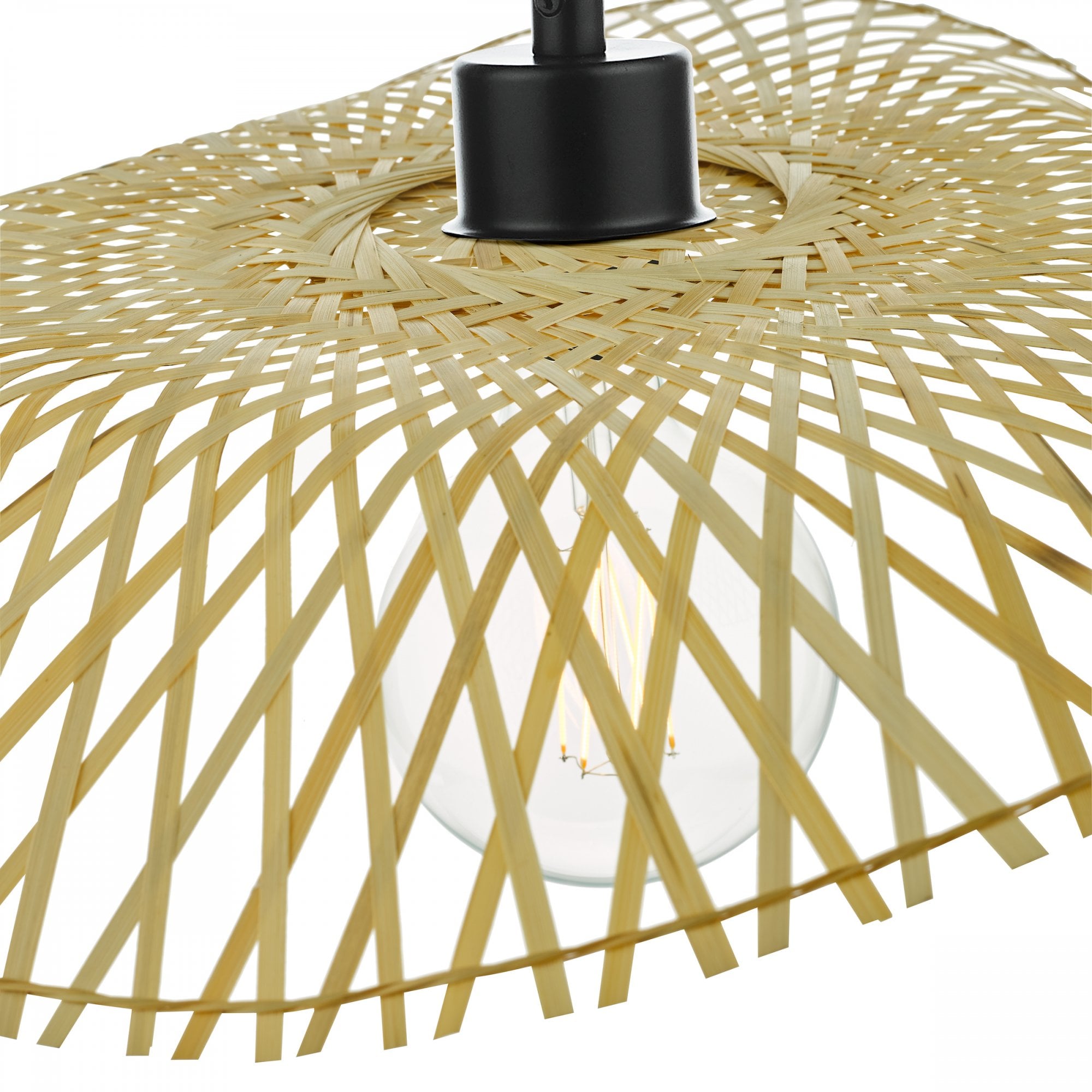Deja Easy Fit Natural Rattan Ceiling Shade DEJ6529