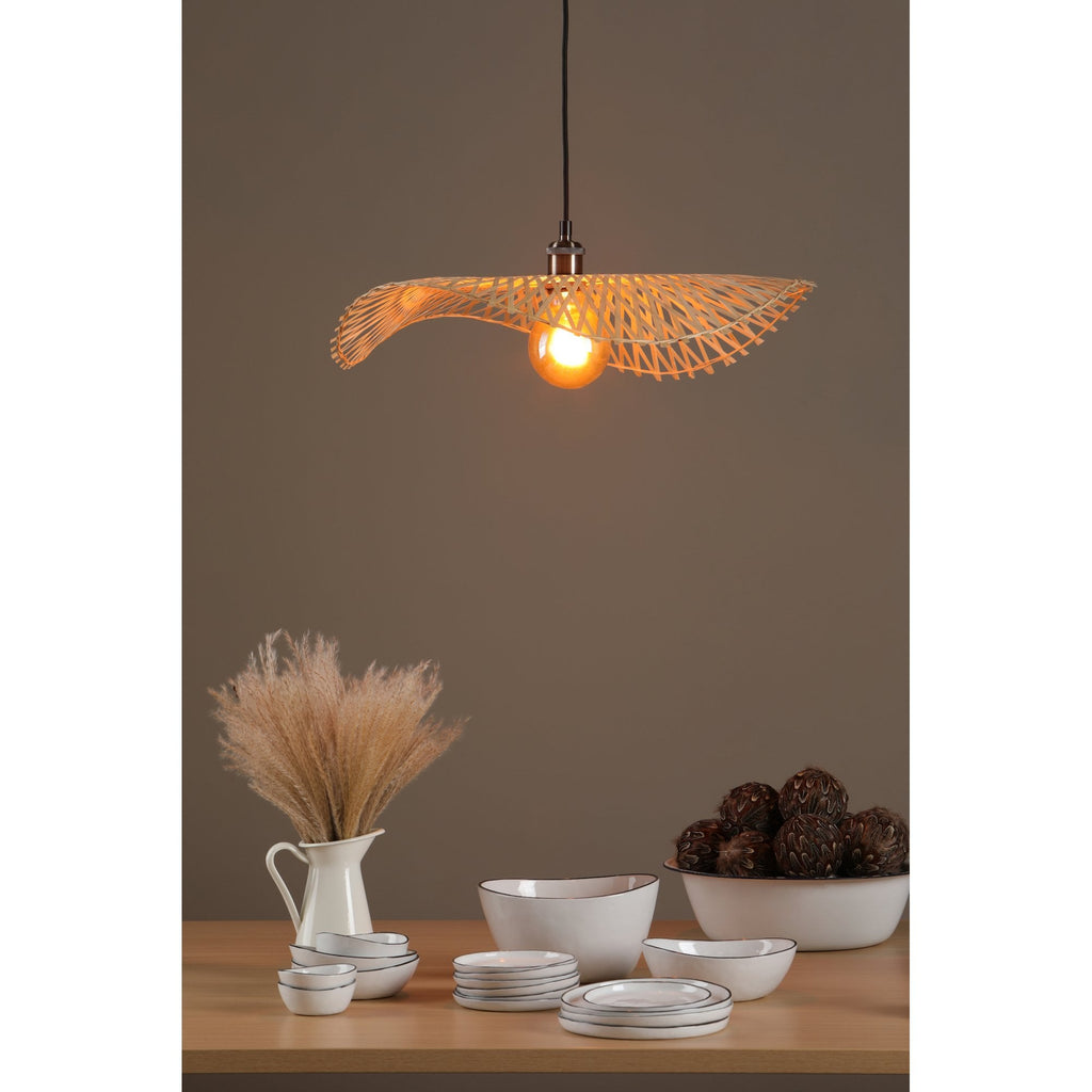 Deja Easy Fit Natural Rattan Ceiling Shade DEJ6529