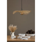 Deja Easy Fit Natural Rattan Ceiling Shade DEJ6529
