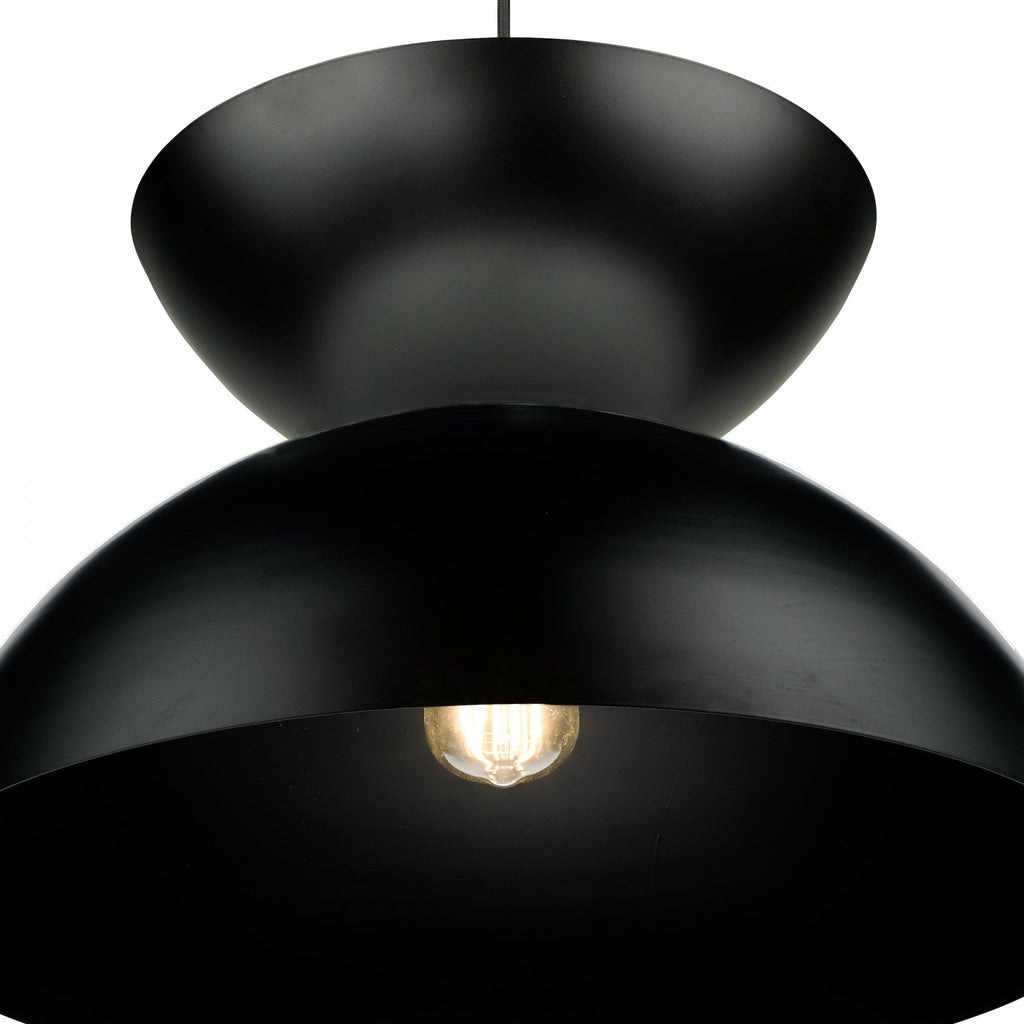 Riya Modern Ceiling Pendant Light In Matt Black Finish RIY0122