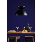 Riya Modern Ceiling Pendant Light In Matt Black Finish RIY0122