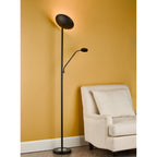Victor Modern LED Mother And Child Lamp In Matt Black Finish VIC4922