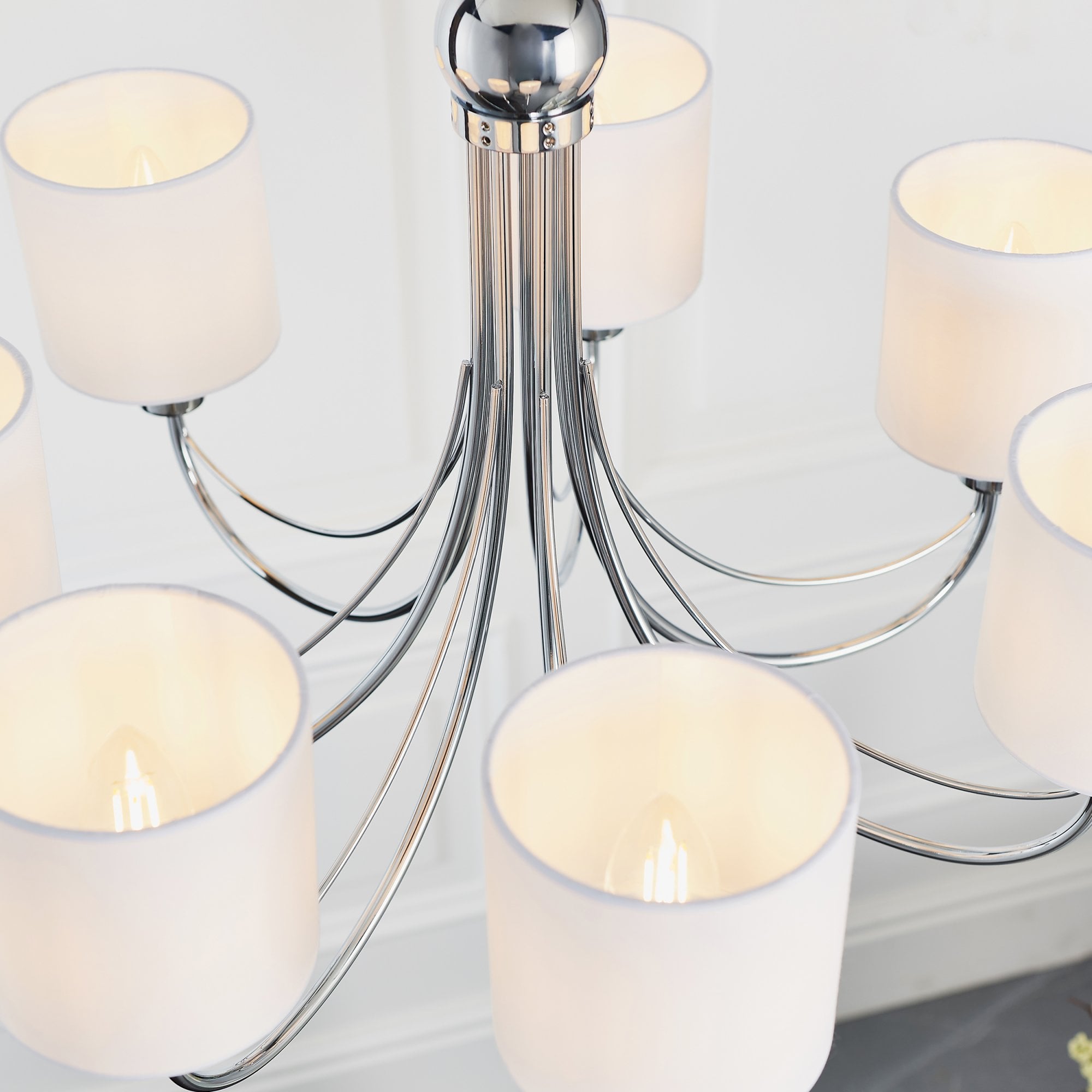 PHANTOM-7CH Modern 7 Light Multi Arm Pendant Ceiling Light